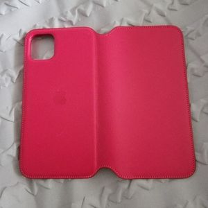 Apple folio case iPhone 11 pro max raspberry